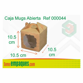 Caja Mugs Abierta
