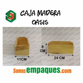 Caja Madera Oasis