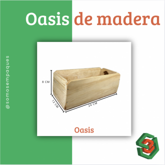 Caja Madera Oasis
